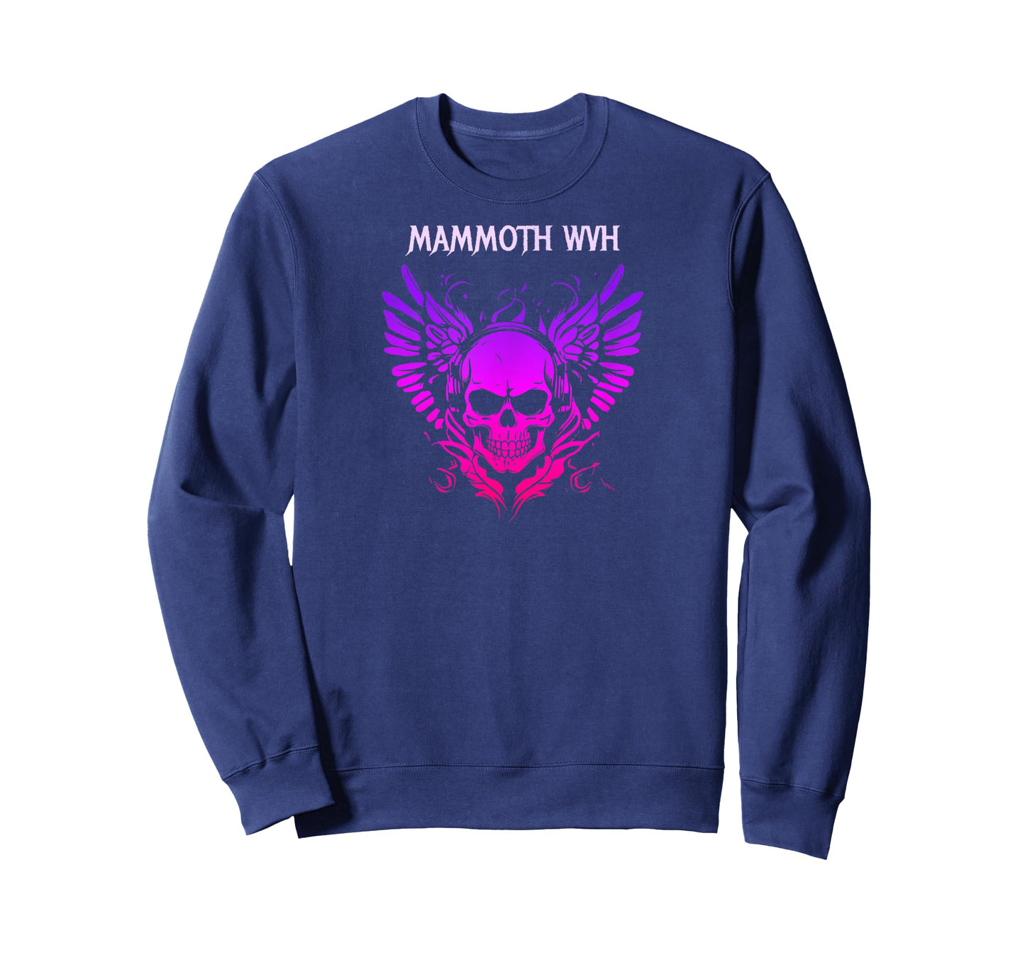 Mammoth Music WVH Funny Vintage Design Skull for Men Women T-Shirt