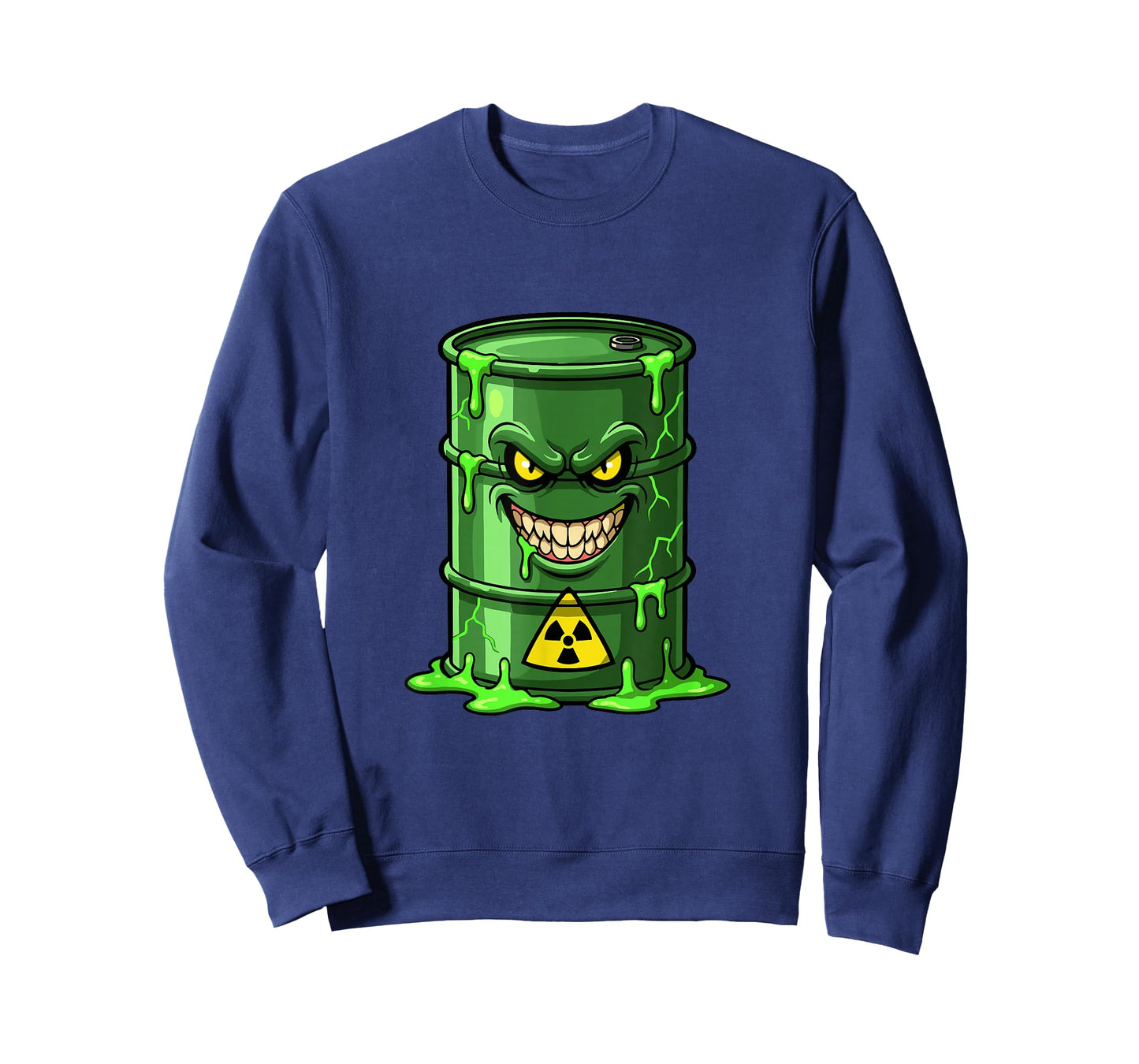 Evil Radioactive Toxic Barrel Nuclear Waste Slime T-Shirt