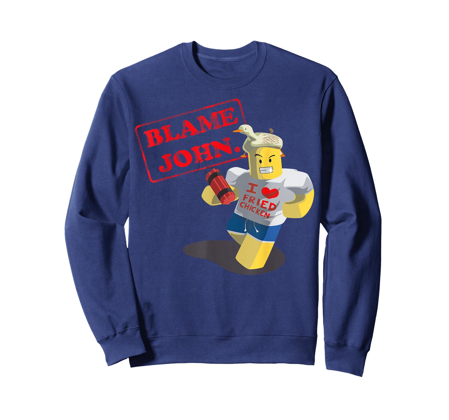 John Doe Shedletsky Blame John I Love Fried Chicken T-Shirt