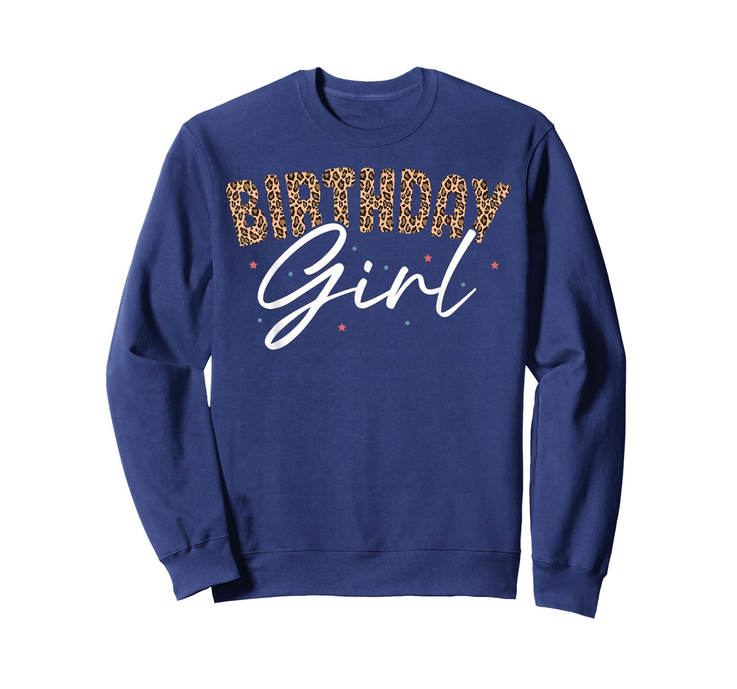 Birthday Girl Cheetah Print Birthday T-Shirt