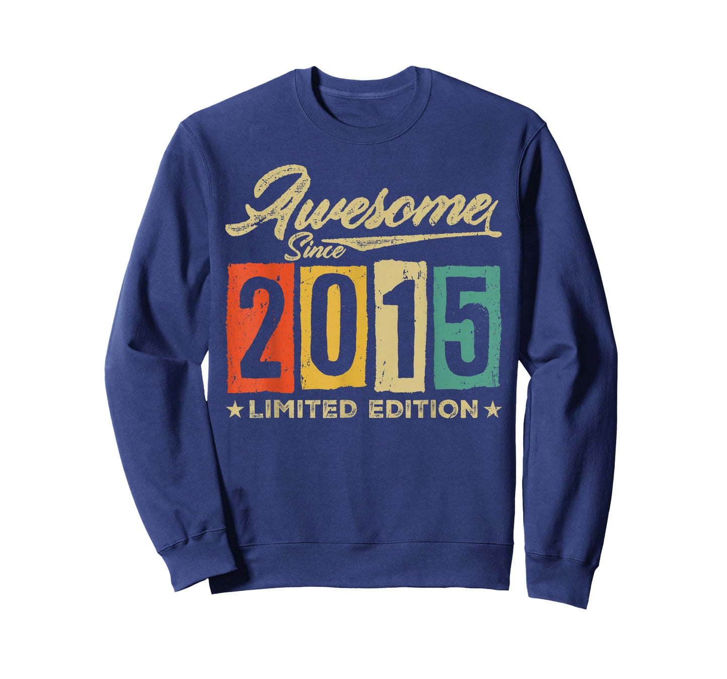 Awesome Since 2015 Limited Edition 11 Year Old 11th Birthday T-Shirt