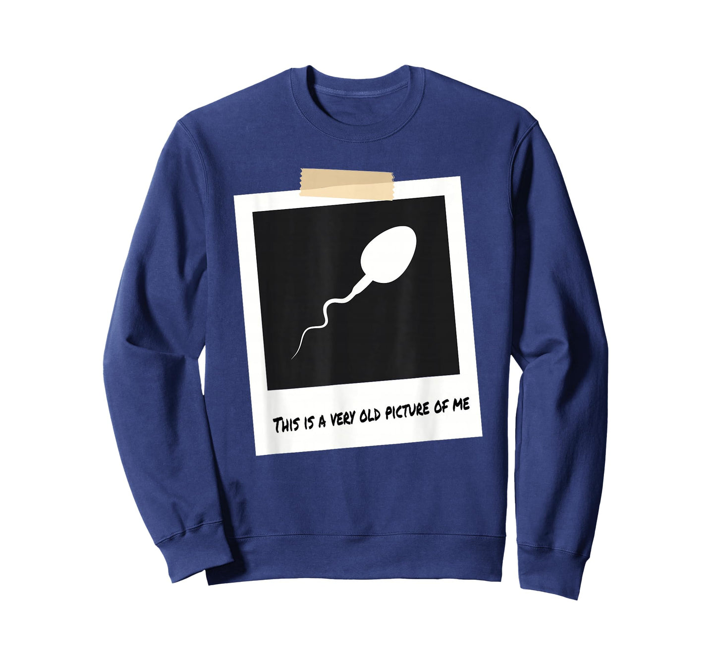 This is A Very Old Picture of Me Funny Sperm Birthday T-Shirt