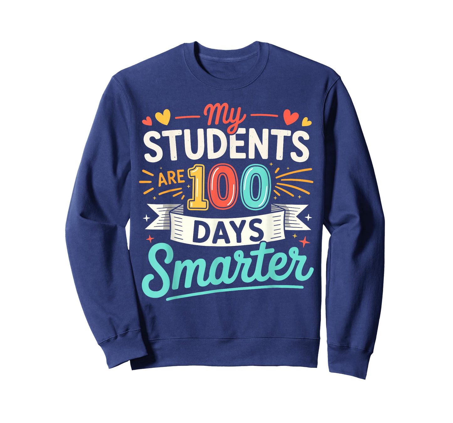 Groovy My Students are 100 Days Smarter 100th Day of School T-Shirt
