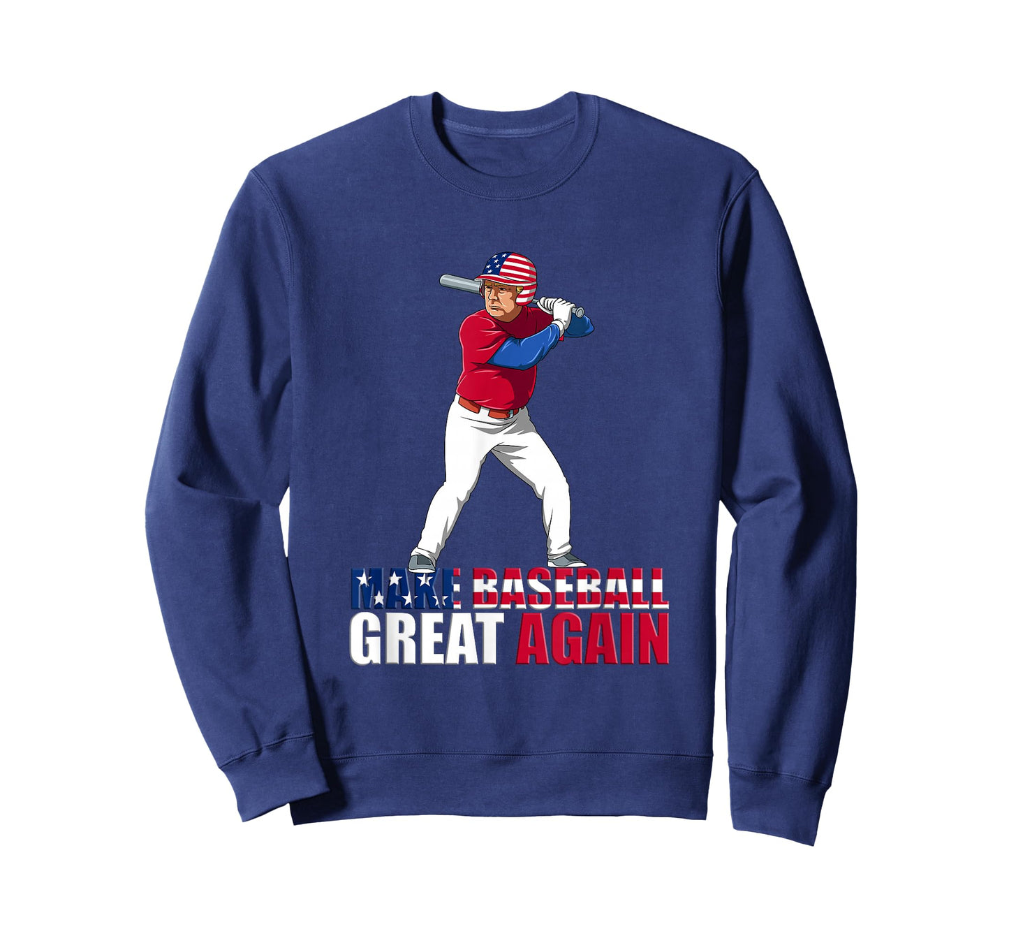 Make Baseball Great Again - Donald Trump Baseball T-Shirt