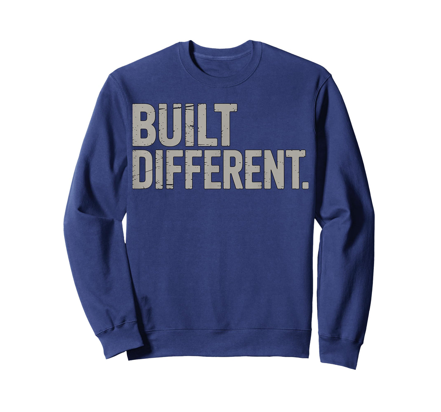 Built Different Gym Fitness Motivational Quote T-Shirt