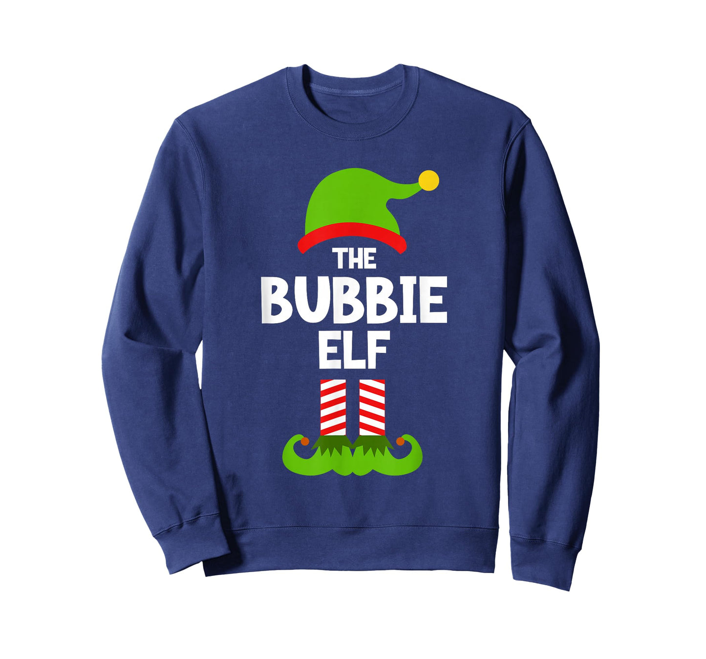 I'm The Bubbie Elf Christmas Family Pajama Funny T-Shirt
