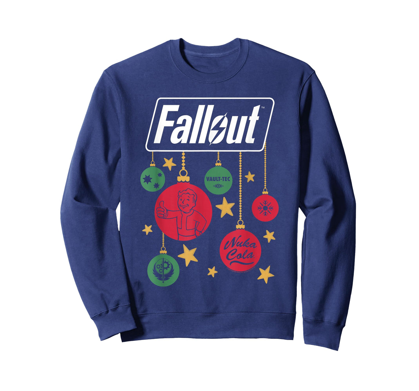 Fallout Logo Christmas Ornaments Video Game T-Shirt