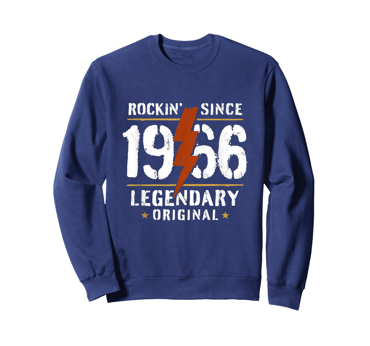 60th Birthday Present Rock and Roll Music Born 1966 T-Shirt