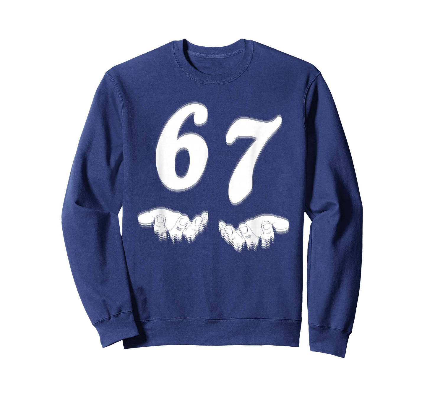 Number 67 Matching Six Seven Meme Funny Halloween Costume T-Shirt
