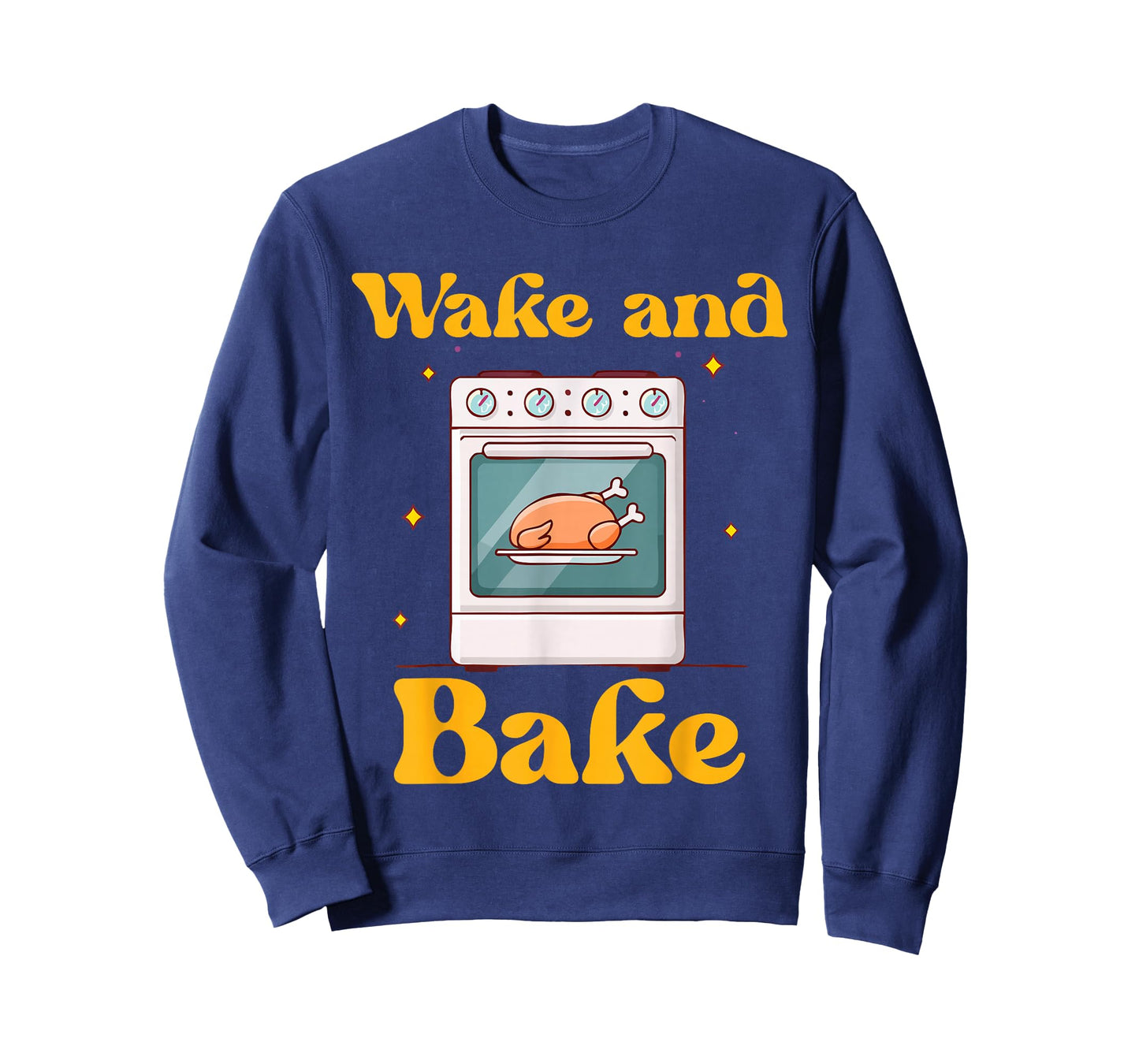 Funny Thanksgiving Cooking Wake and Bake Oven Turkey T-Shirt