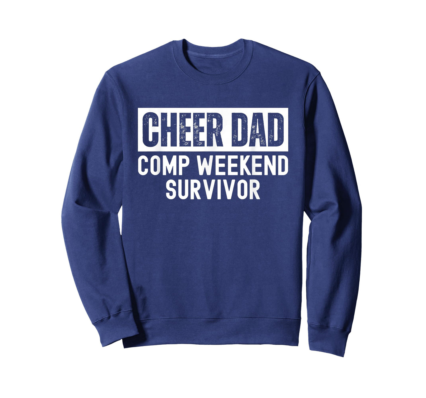 Cheer Dad Comp Weekend Survivor Cheerleading T-Shirt