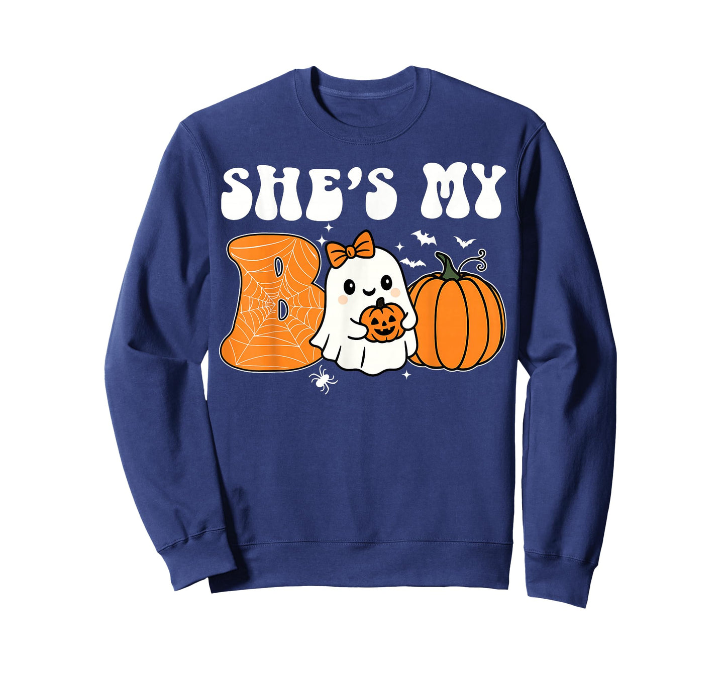 She's My Boo Funny Matching Halloween Couples He's My Boo T-Shirt