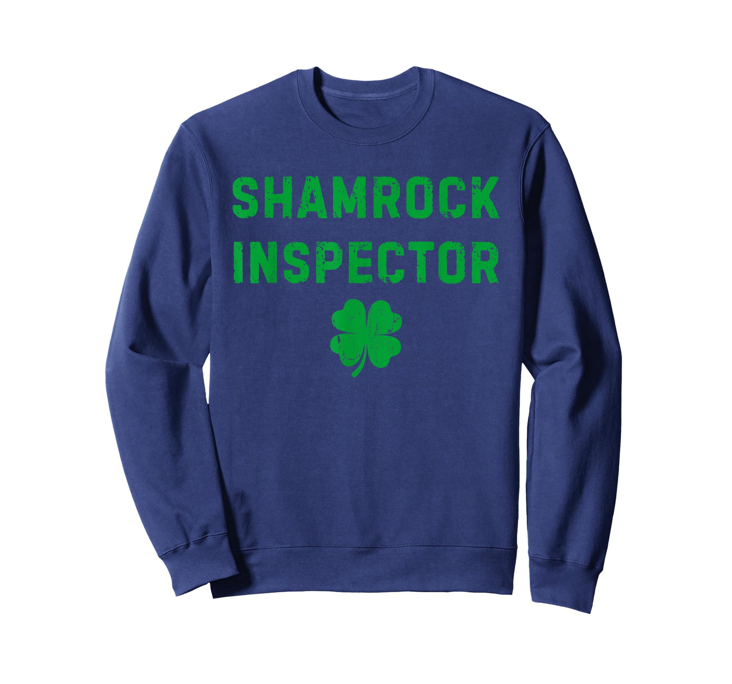 Shamrock Inspector Funny St Patricks Day Couple T-Shirt