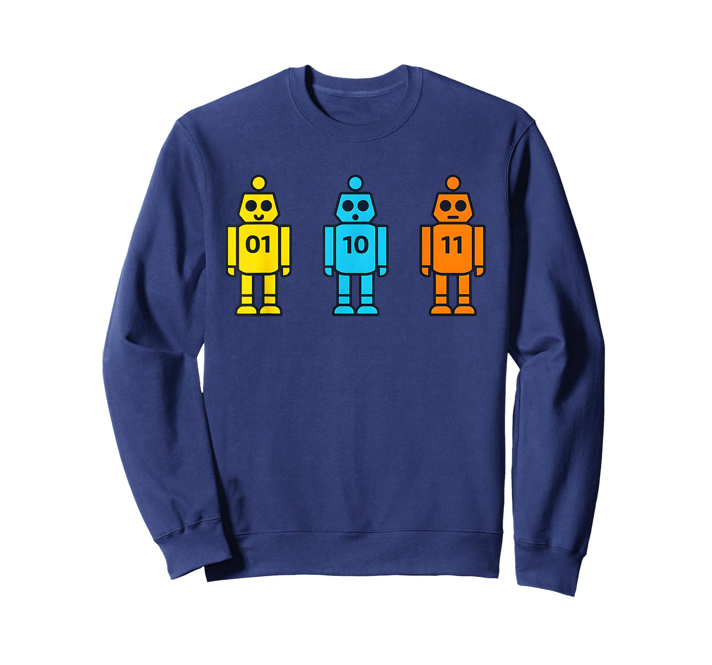 Funny Binary Robot T-Shirt