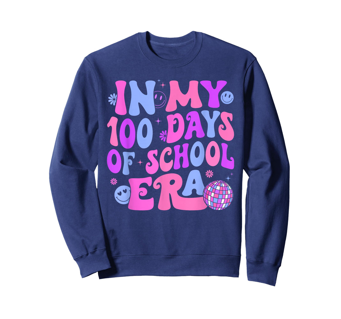 in My 100 Days of School Era Retro Disco 100th Day of School T-Shirt