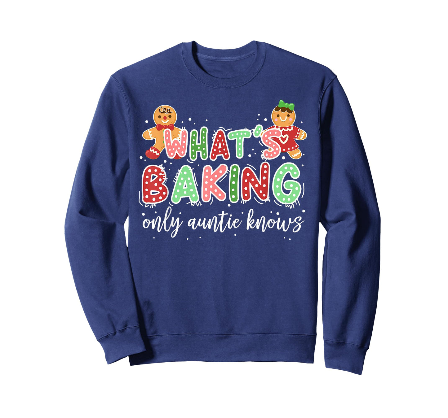 Keeper of Gender Reveal Xmas What's Baking Only Auntie Knows T-Shirt
