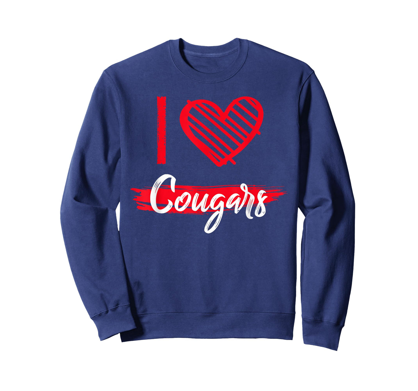 I Love Cougars T-Shirt I Heart Cougars T-Shirt