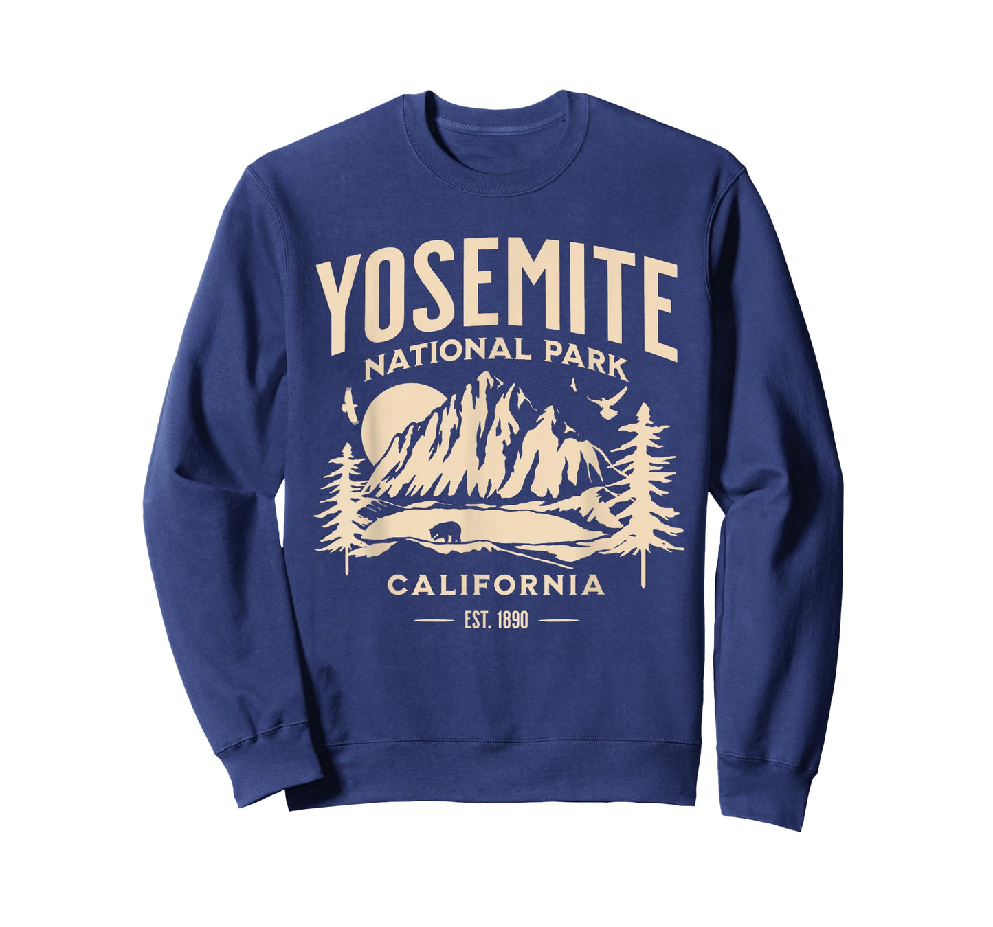 Yosemite National Park for Hiker, Camper and Nature Lovers T-Shirt
