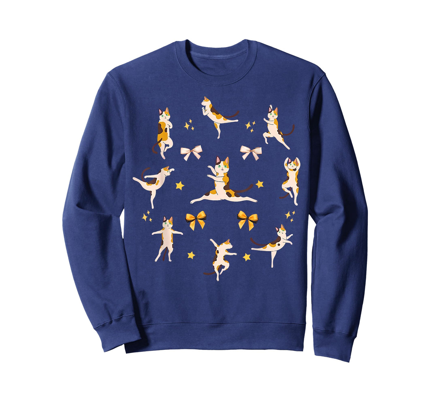 Cute Ballet Kitten Cat Dancing Ballerina Ballet Teacher Bow T-Shirt