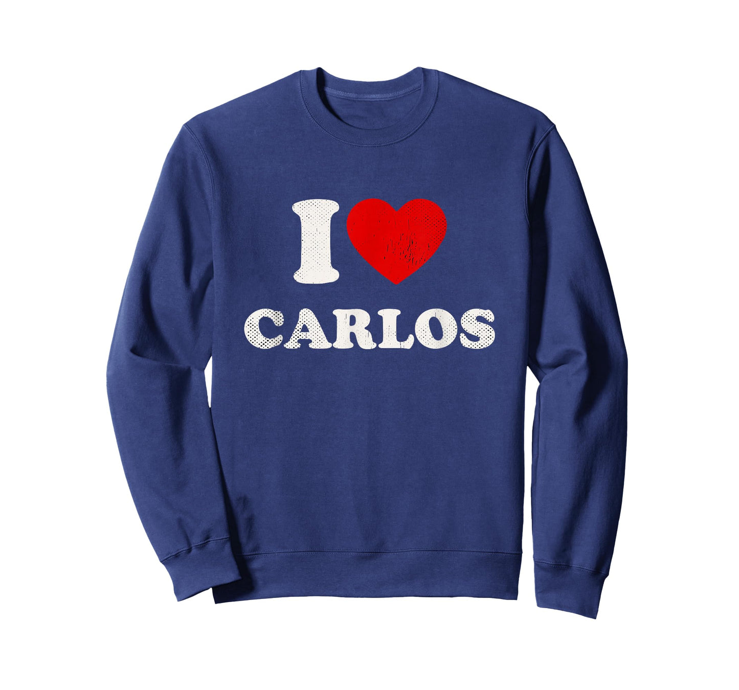 I Heart Carlos Boyfriend Y2K Vintage Big Heart Carlos T-Shirt