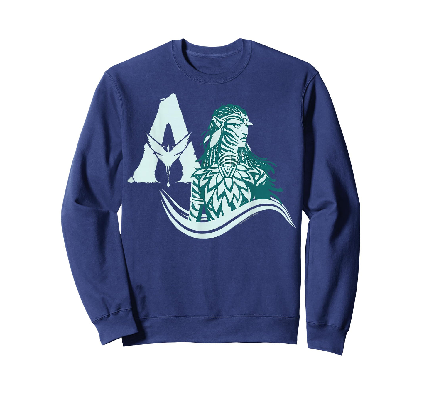 Avatar: Fire and Ash Neytiri Avatar Distressed Logo T-Shirt