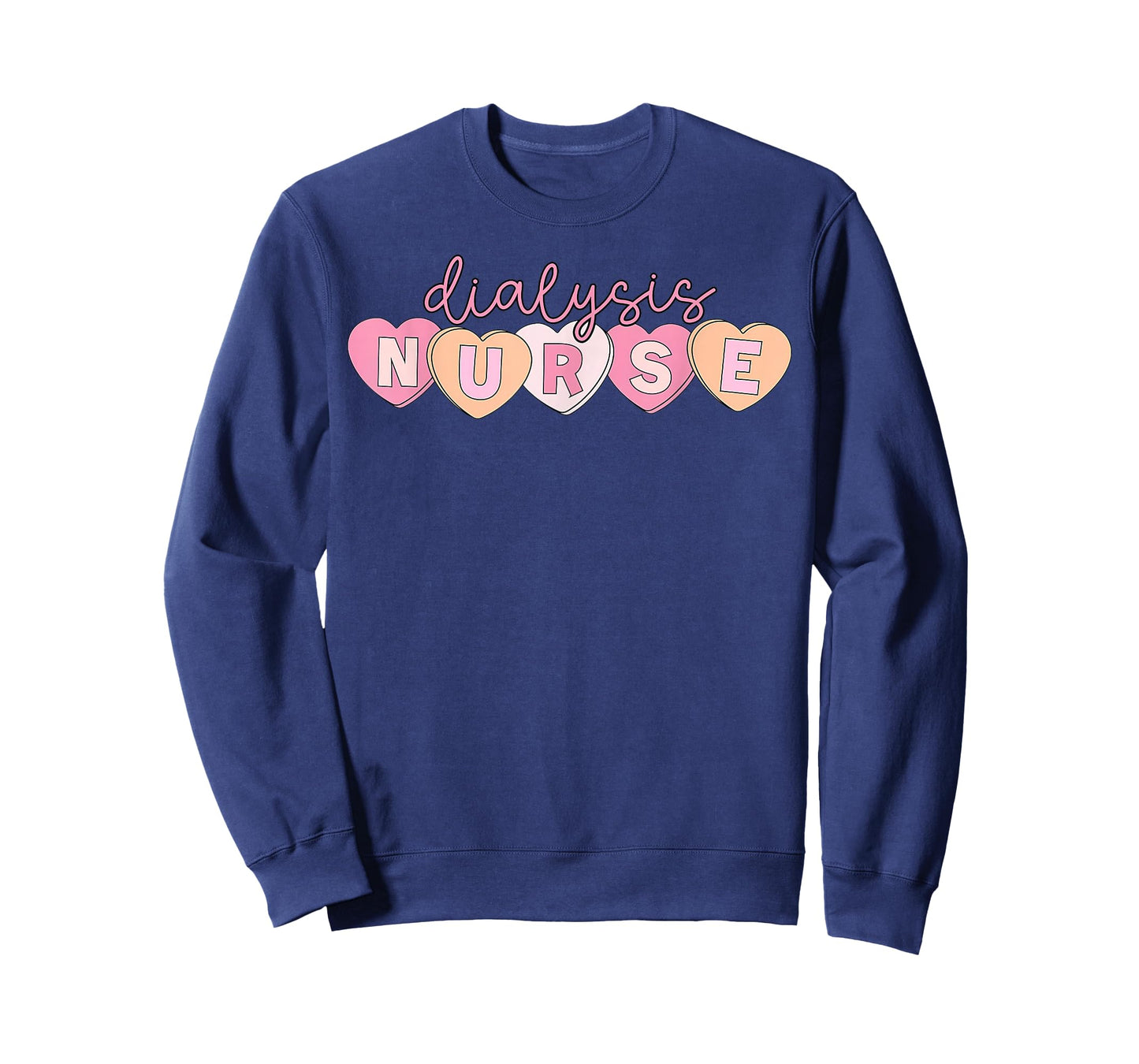 Heart Dialysis Nurse Valentine Kidney Nephrology Nursing RN T-Shirt