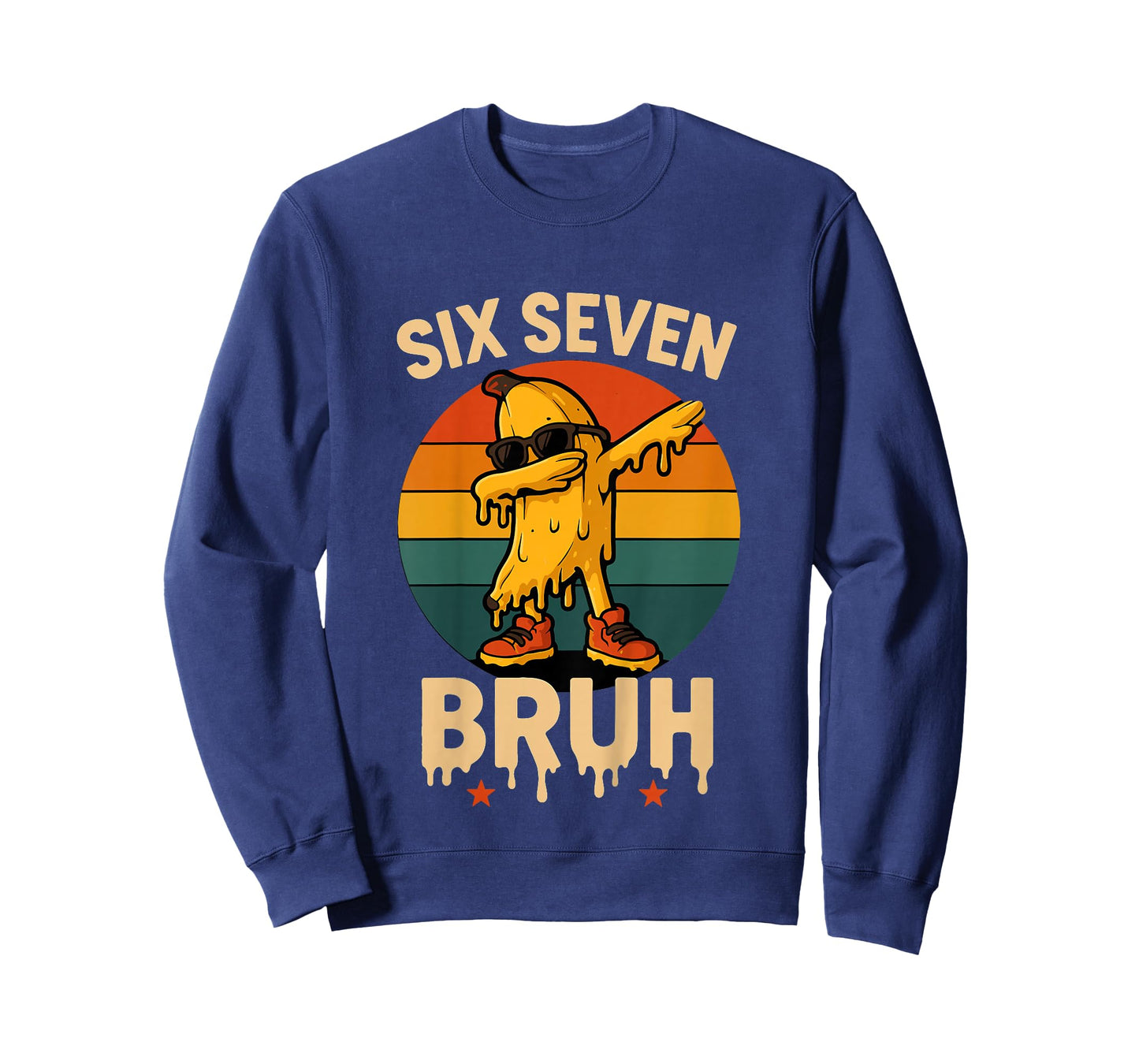 67 Bruh Banana Meme Funny Dabbing Burh Ice Cream Drip T-Shirt