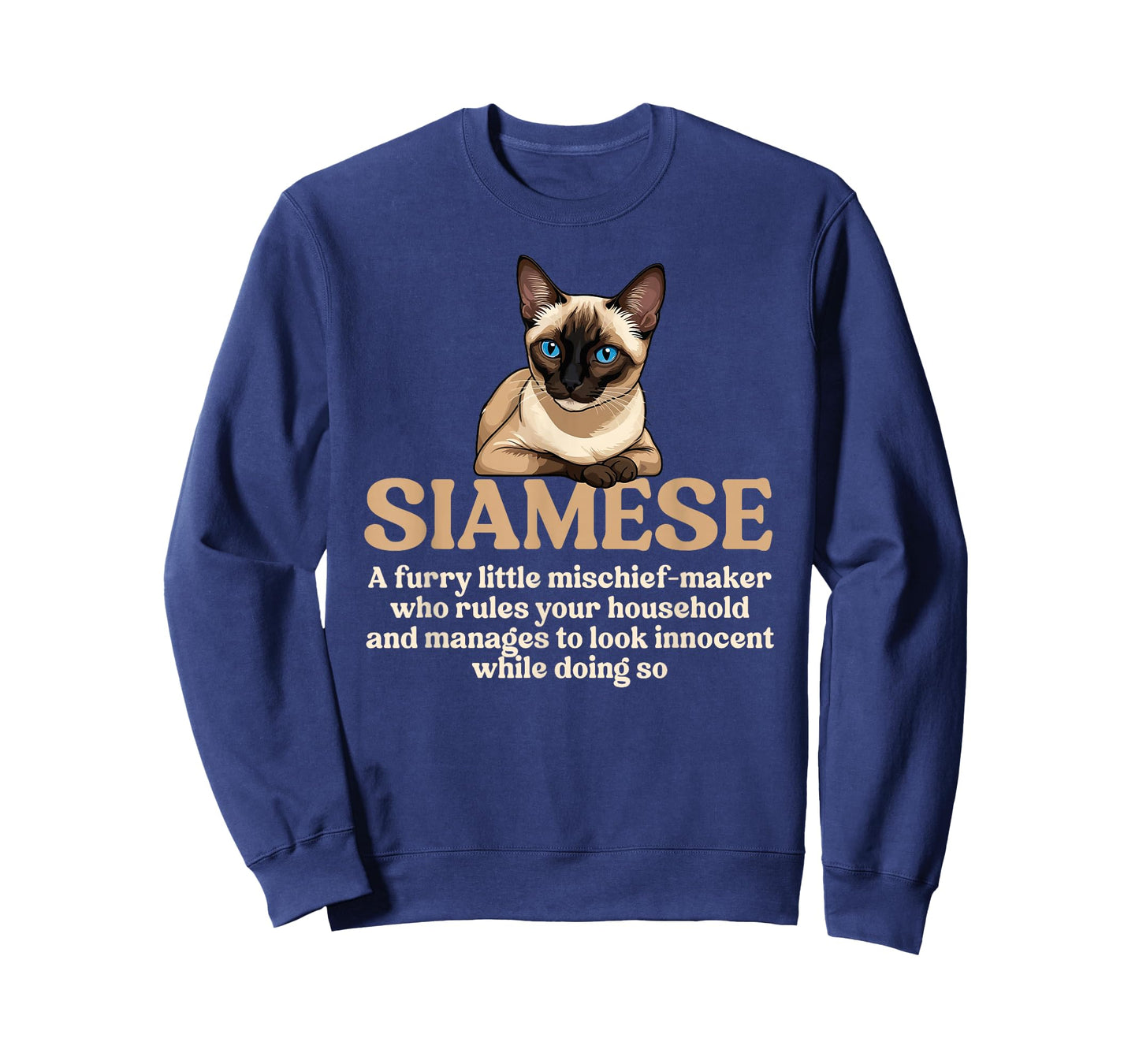 Siamese Cat Definition Siamese Owner Siamese Cat Lover T-Shirt