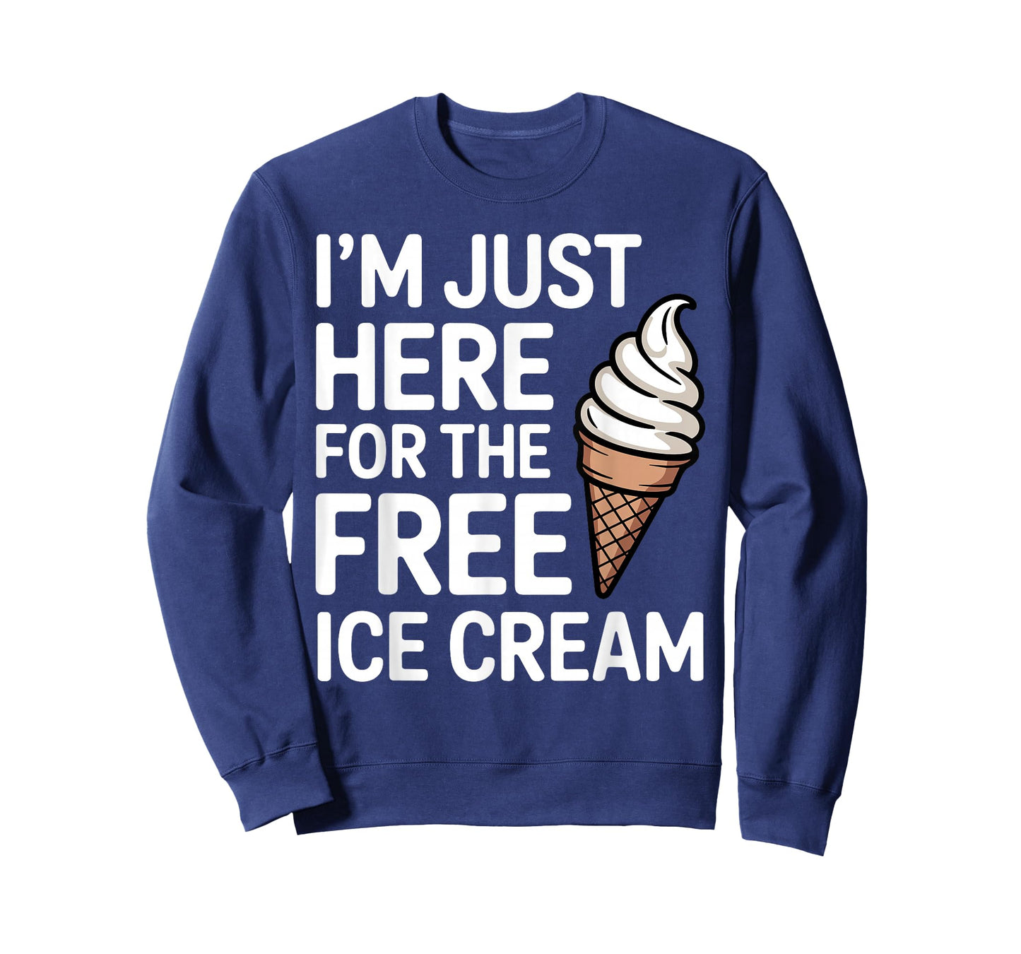 Funny Ice Cream Art for Men Women Kids Dessert Ice Cream Fan T-Shirt