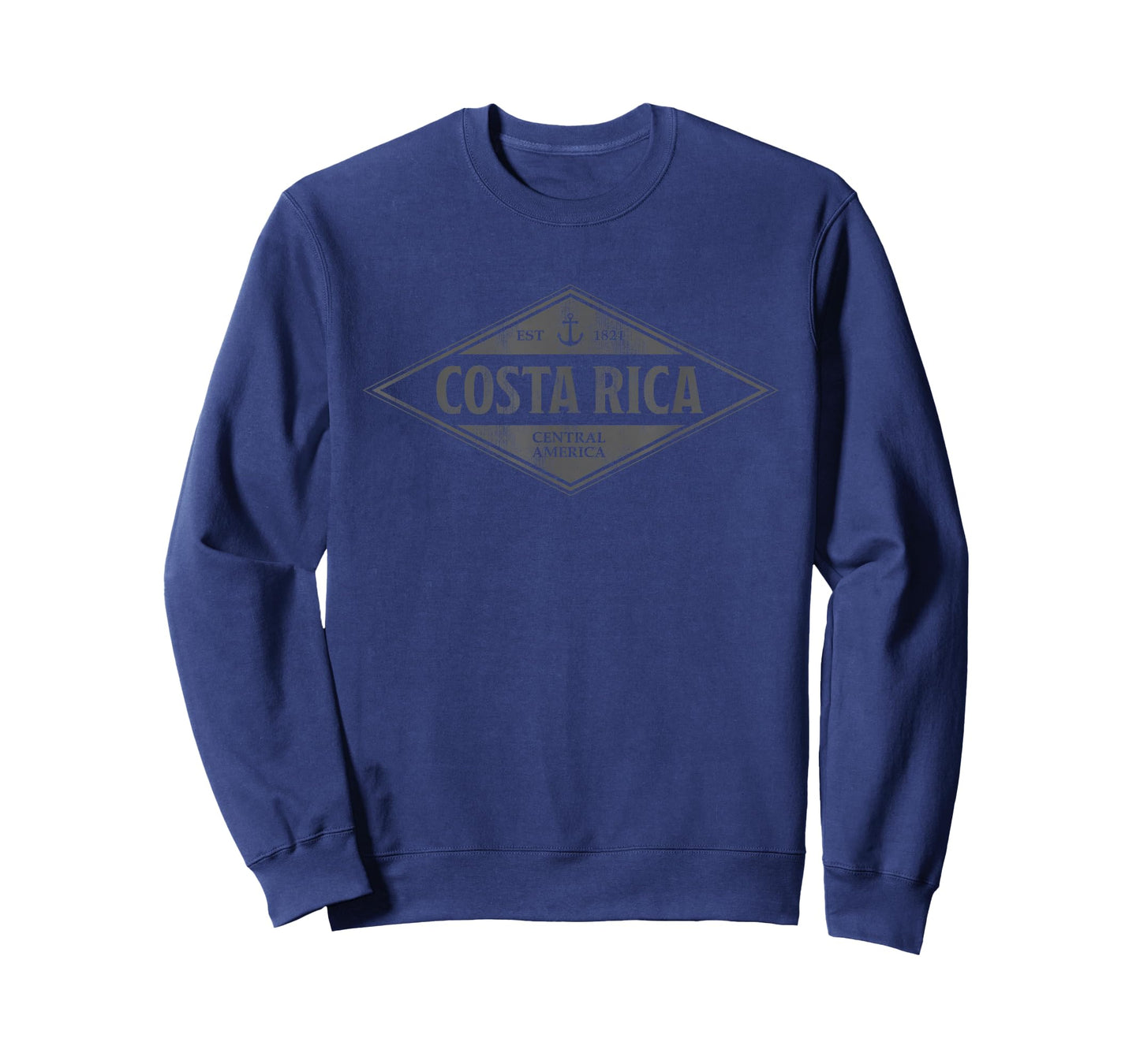 Costa Rica Souvenir Vacation Vintage Badge Mens Womens T-Shirt