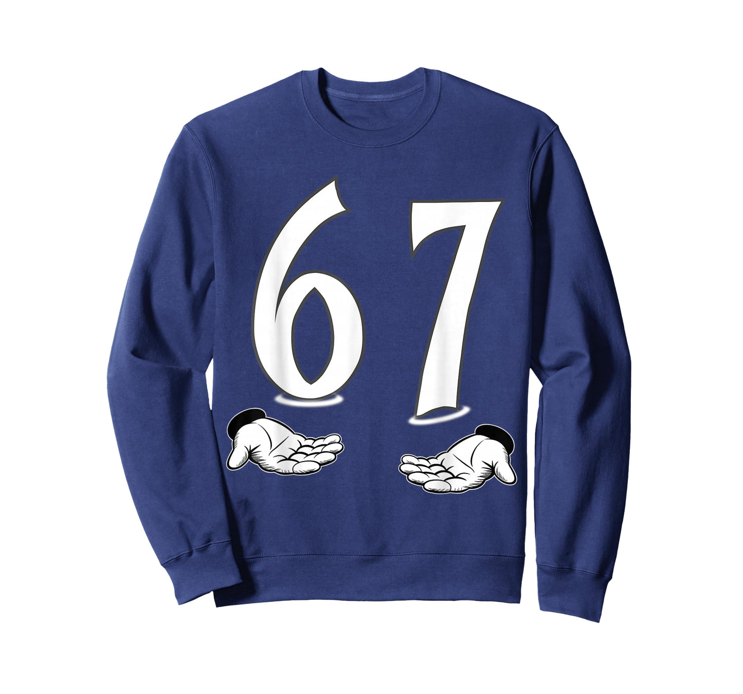 Funny Six Seven 6 7 Meme Gen Alpha Slang six Seven 67 T-Shirt