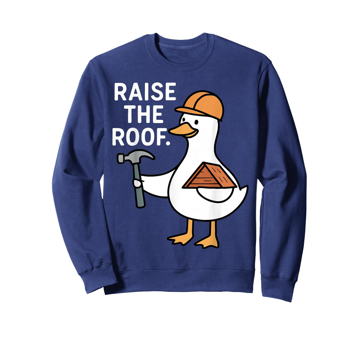 Silly Goose Roofer Roofing Handyman Contractor Roof Coworker T-Shirt