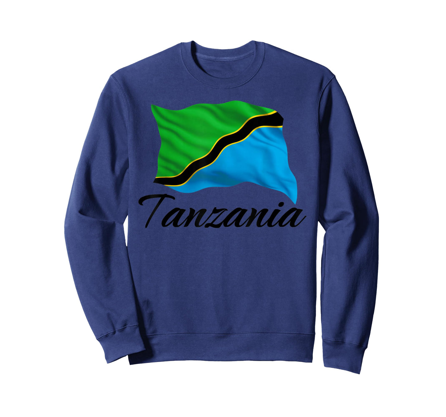 Tanzanian Flag Patriotic African Men Women Kids Tanzania T-Shirt