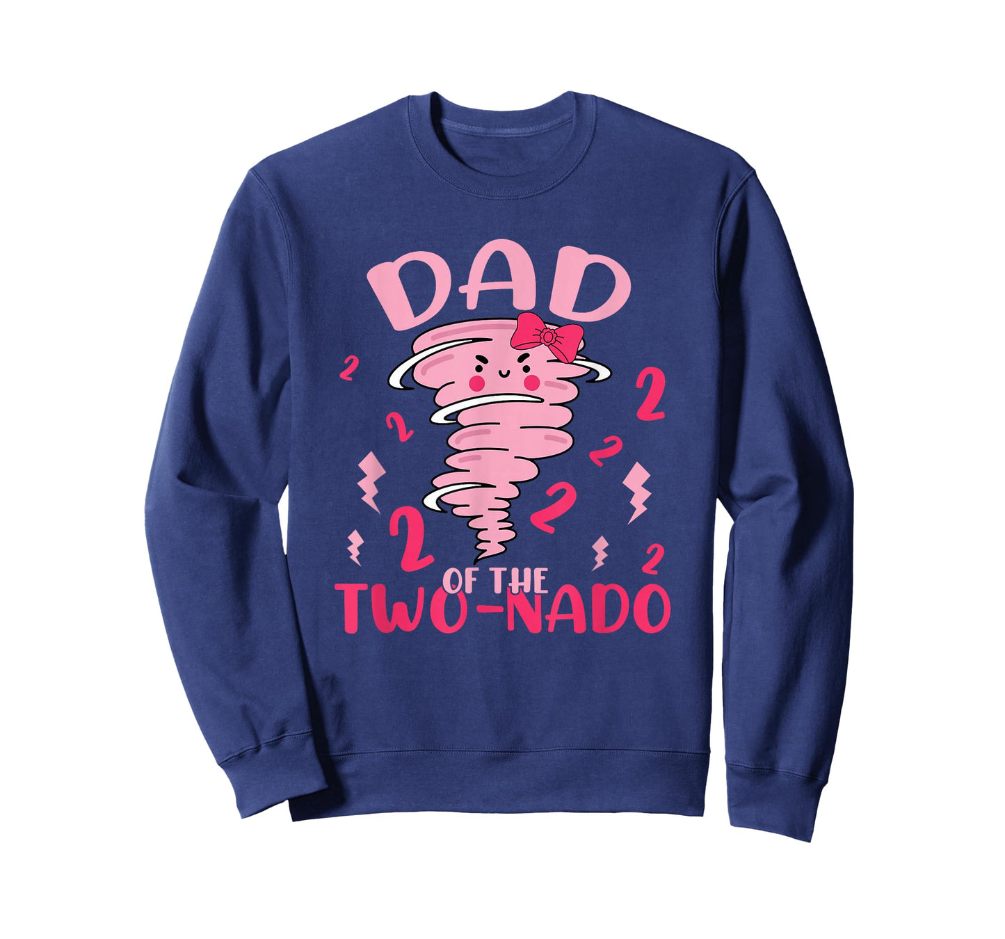Dad of The Two-nado Tornado Theme 2nd Birthday Party T-Shirt