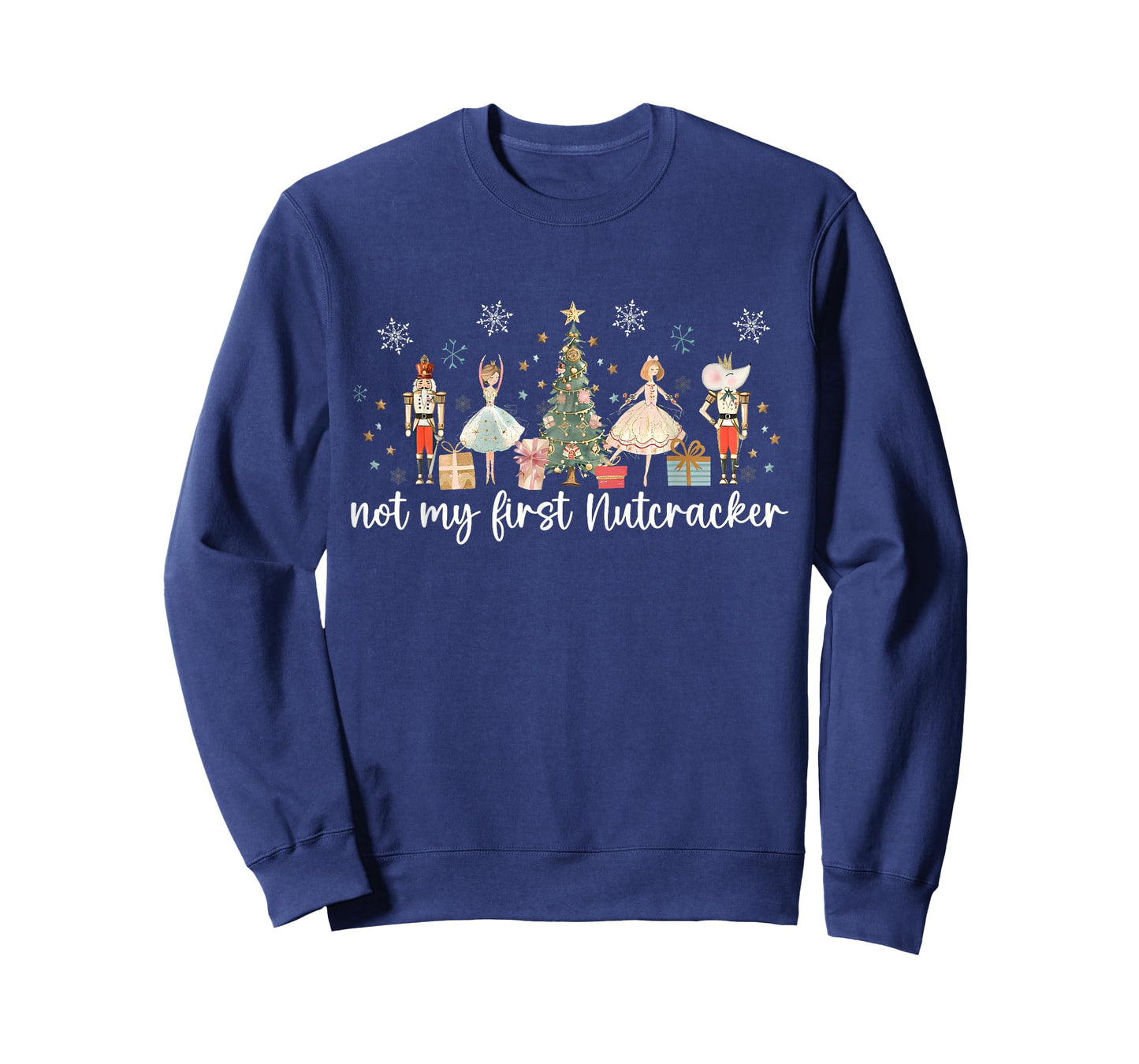 Vintage Retro Not My First Nutcracker Sugar Fairy Plum Xmas T-Shirt