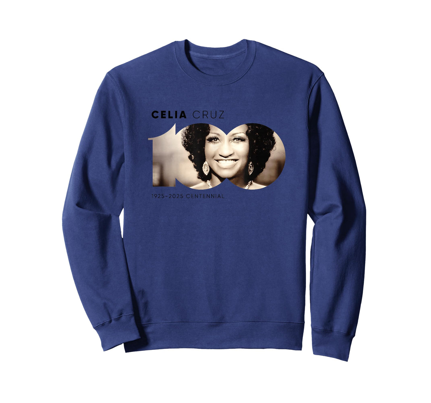 Amazon Exclusive Celia Cruz Centennial Logo T-Shirt