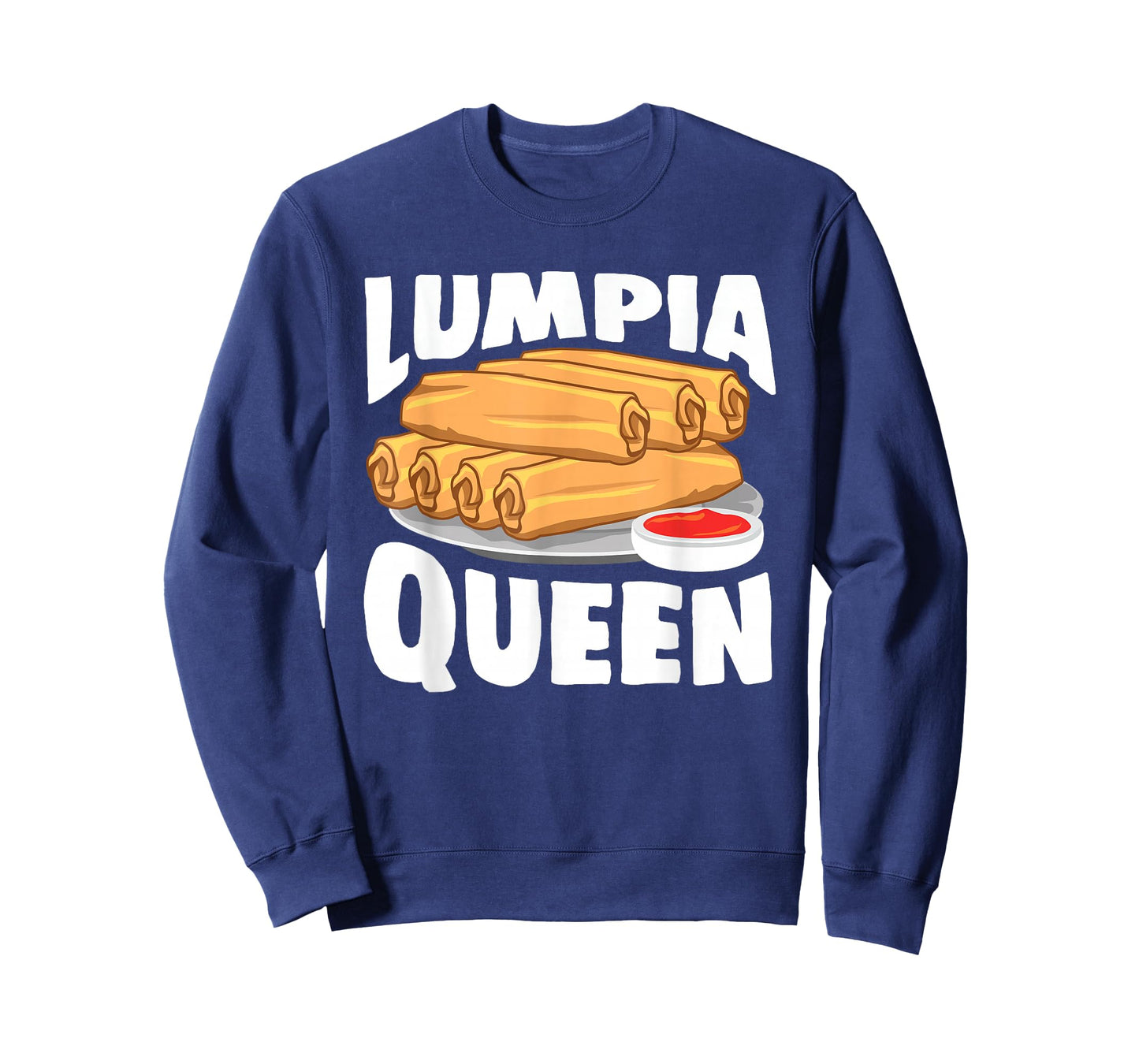 Funny Lumpia Design for Women Girls Mom Filipino Food Lovers T-Shirt