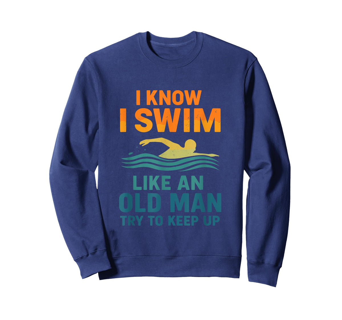 Swim Funny Swimmer Shirt Men T-Shirt