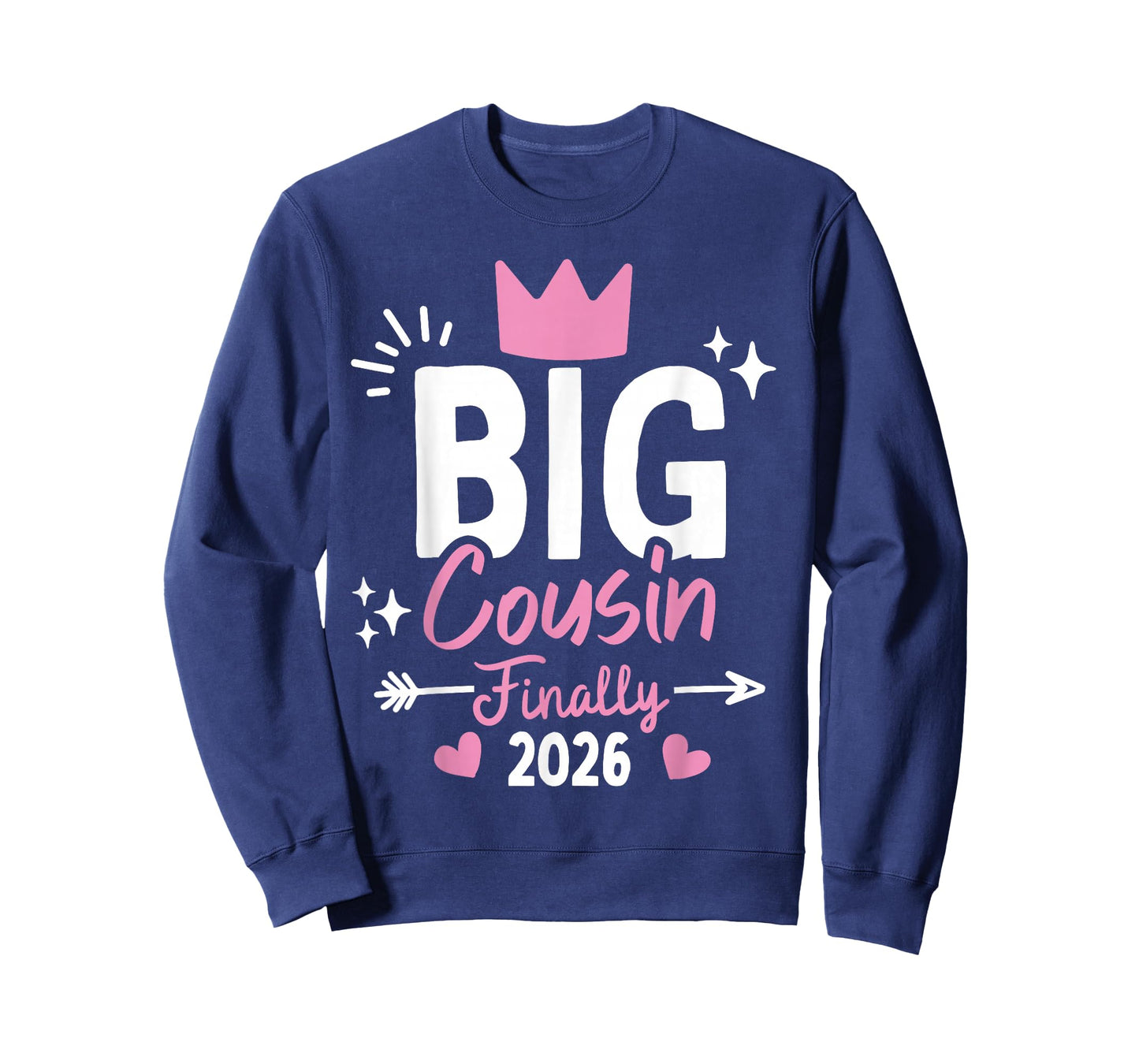 Cute Big Cousin Finally 2026 | Promoted to Big Cousin Girls T-Shirt