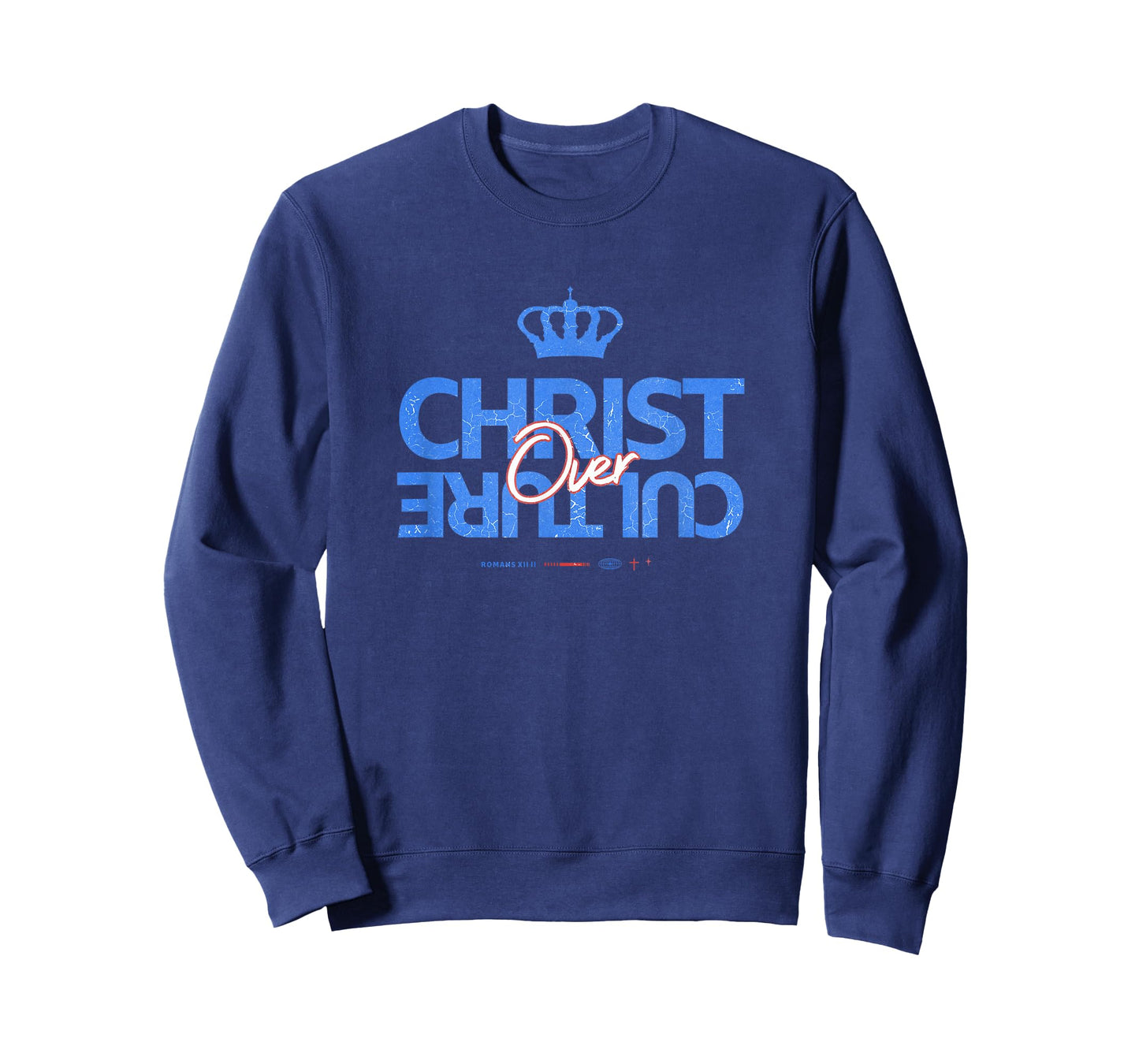 Christ Over Culture Jesus Christian Modern Graphic T-Shirt