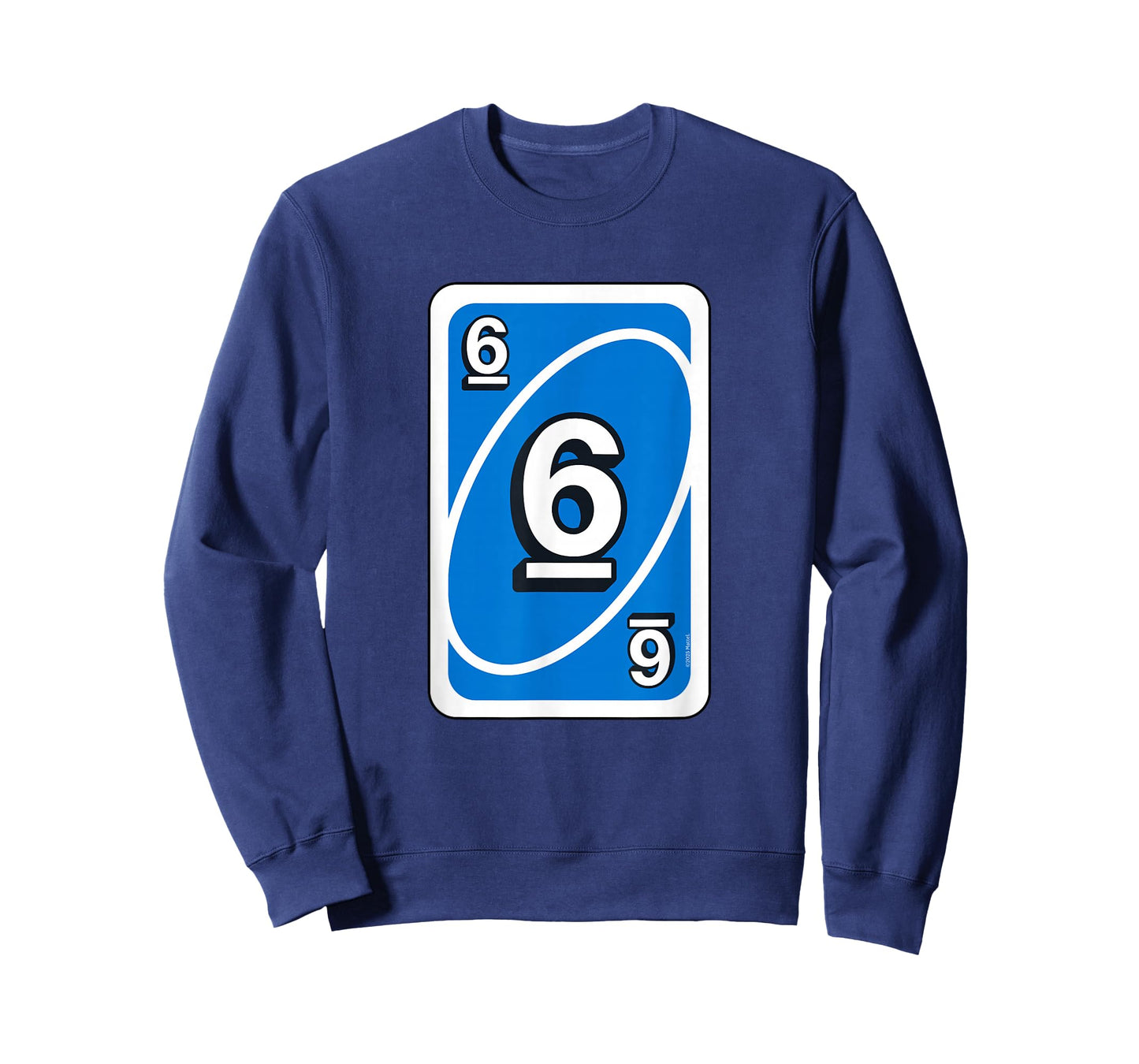 Uno Halloween Blue 6" Card T-Shirt