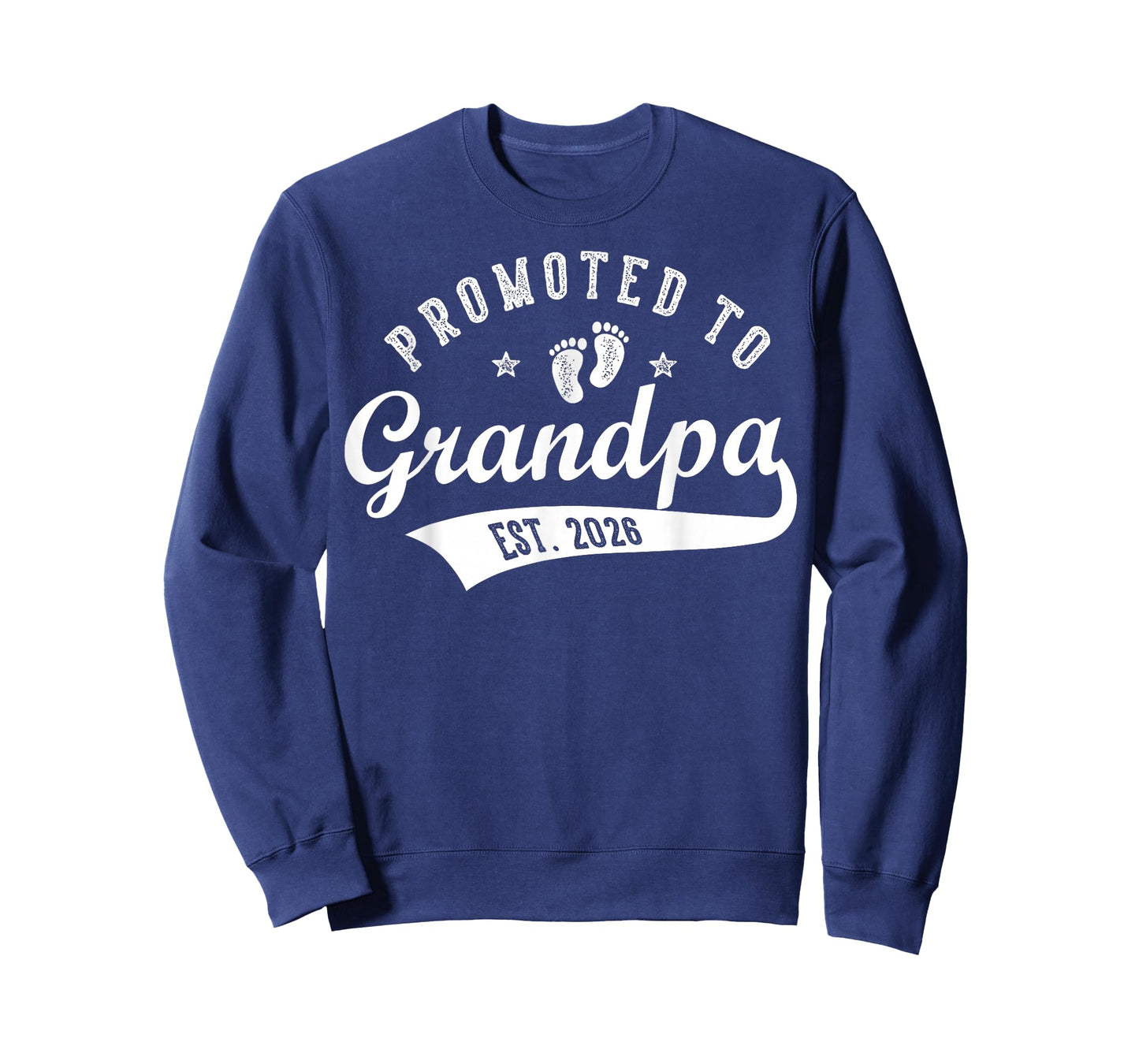 Promoted to Grandpa Est. 2026 Baby Announcement Matching T-Shirt