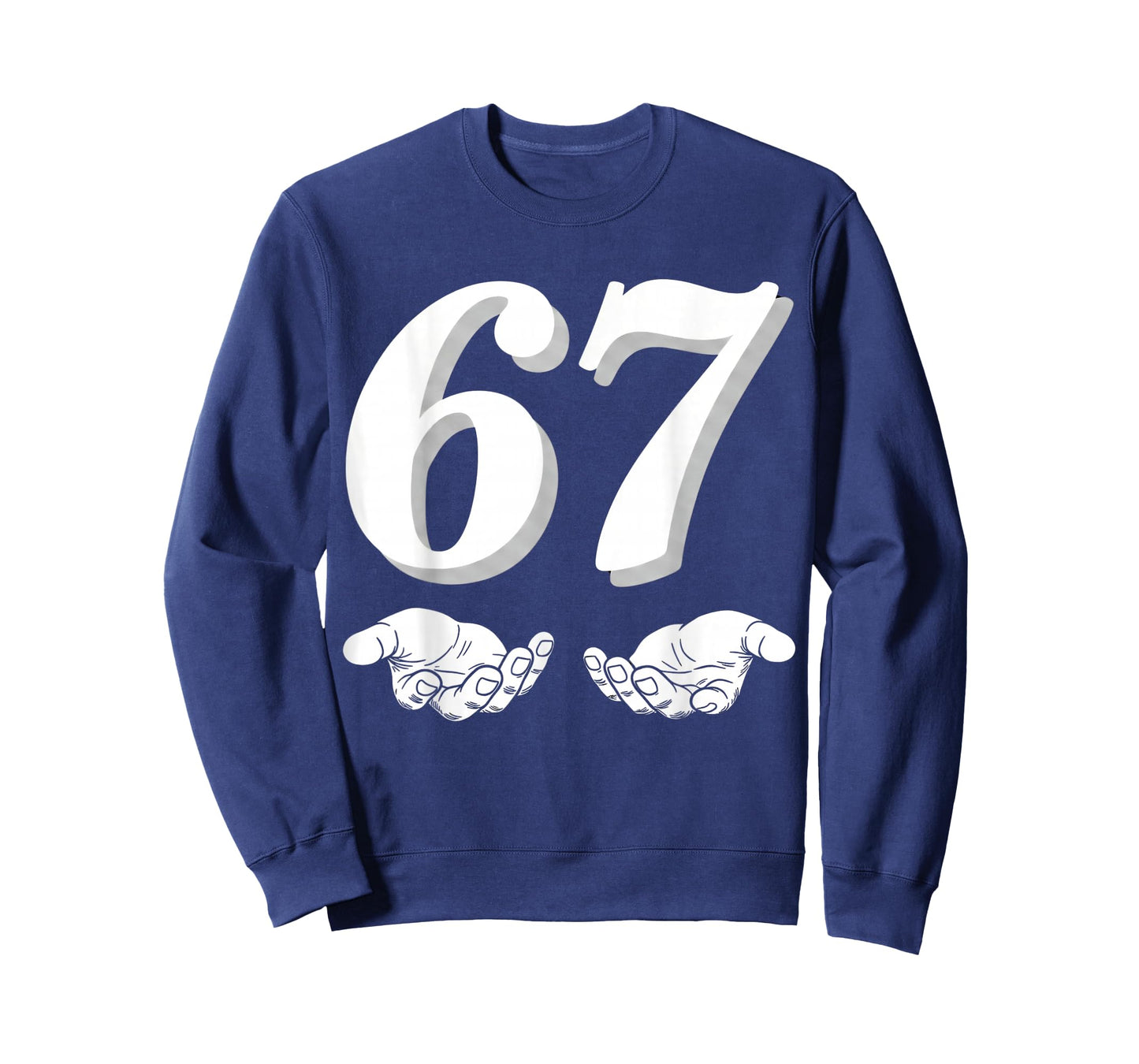 Cool Six Seven 6 7 Meme Gen Alpha Slang Costume Matching T-Shirt
