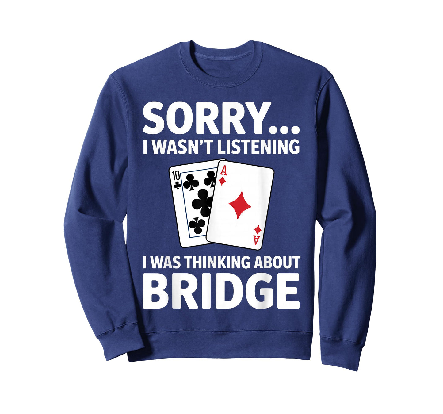 Cool Bridge Player Art for Men Women Card Game Player Bridge T-Shirt