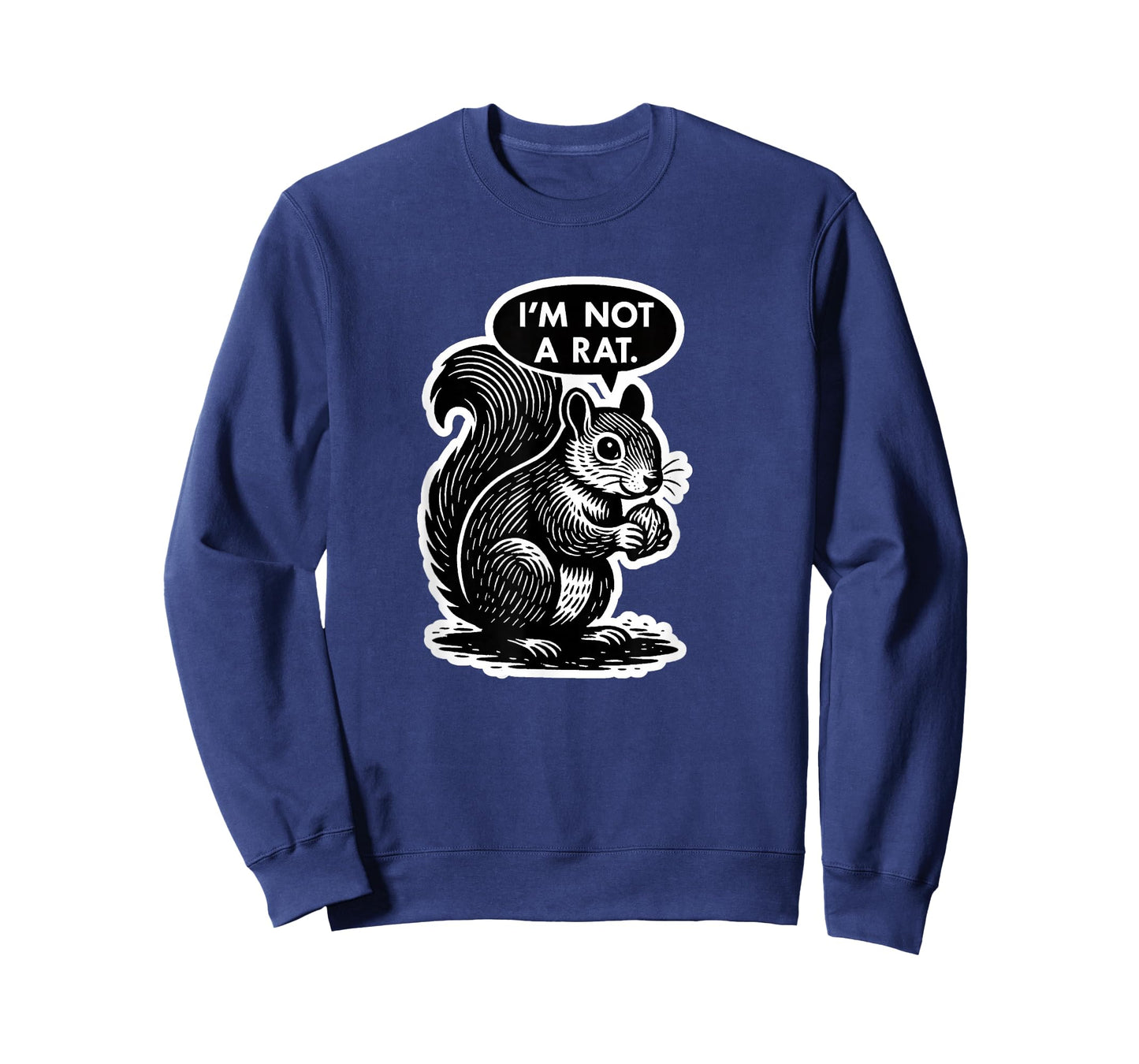 Funny Squirrel - I'm Not a Rat! - Cute Animal Humor T-Shirt