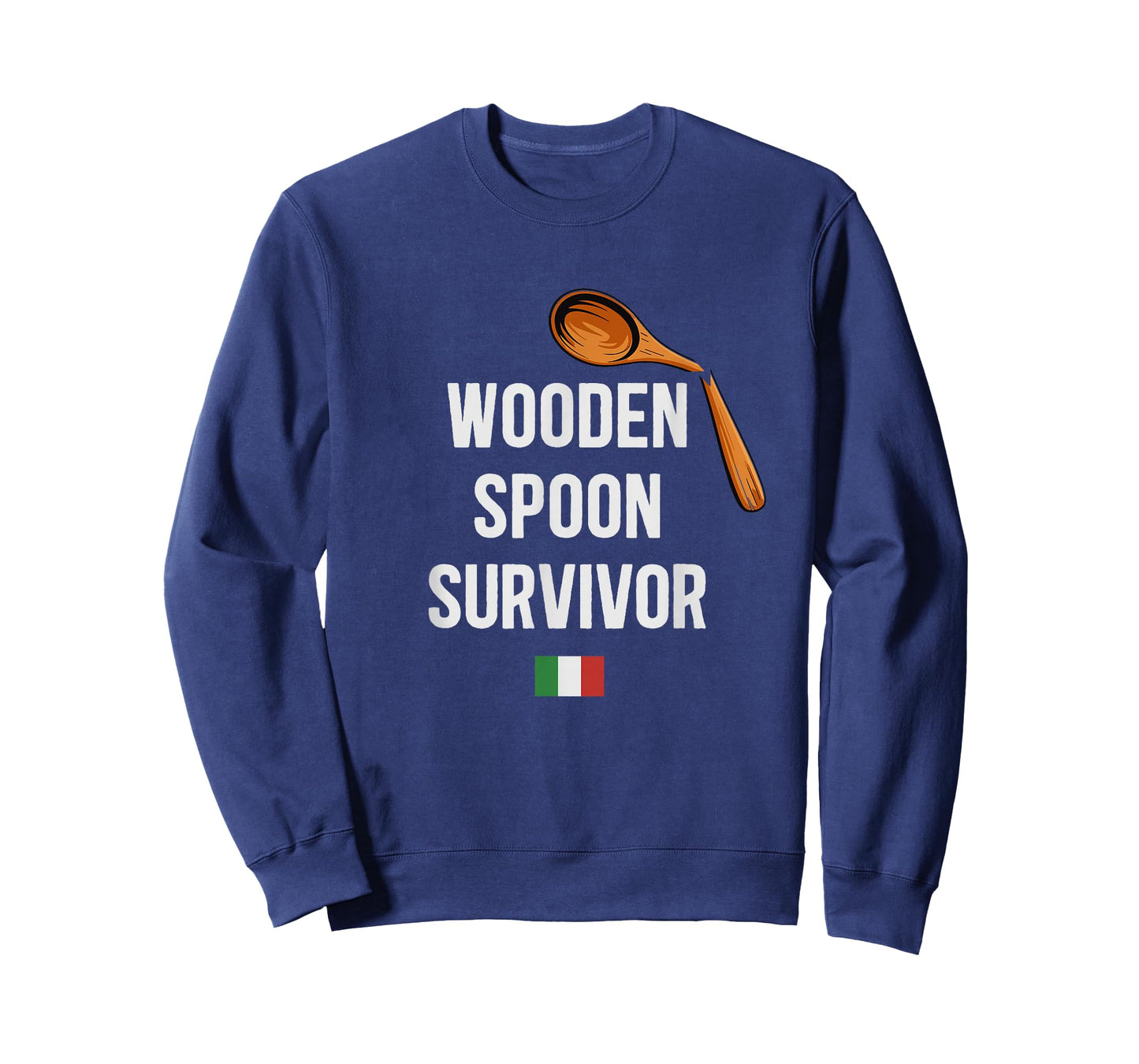 Wooden Spoon Survivor Funny Italian Humor T-Shirt
