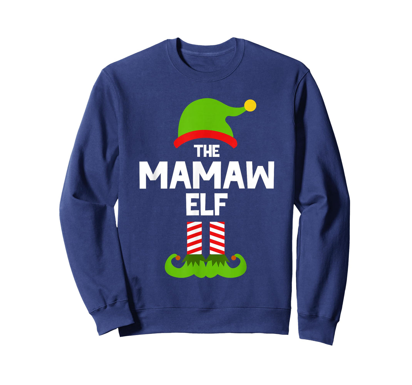 I'm The Mamaw Elf Christmas Family Pajama Funny T-Shirt