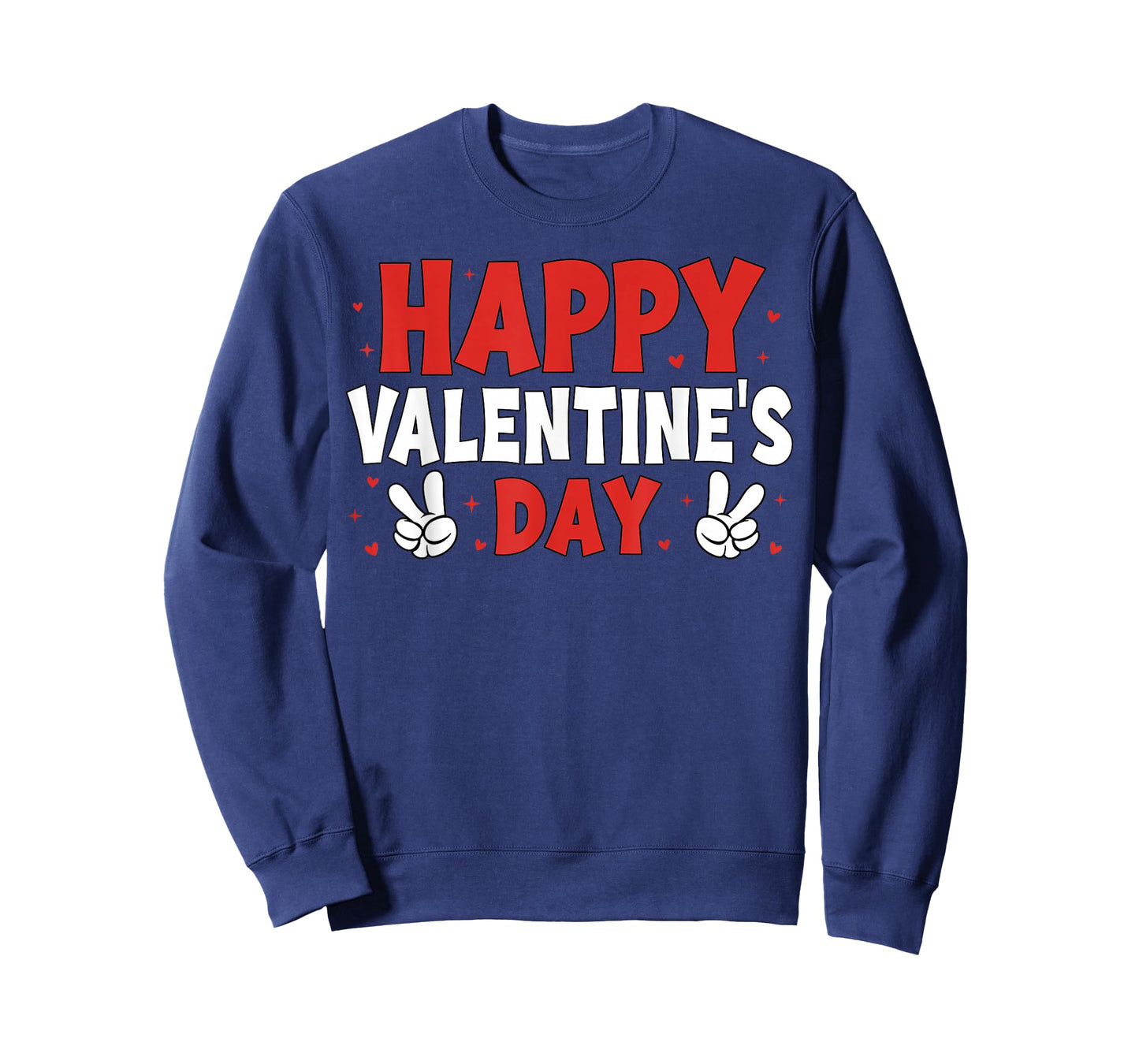 Happy Valentines Funny Hearts Valentine Men Women Boy Girl T-Shirt