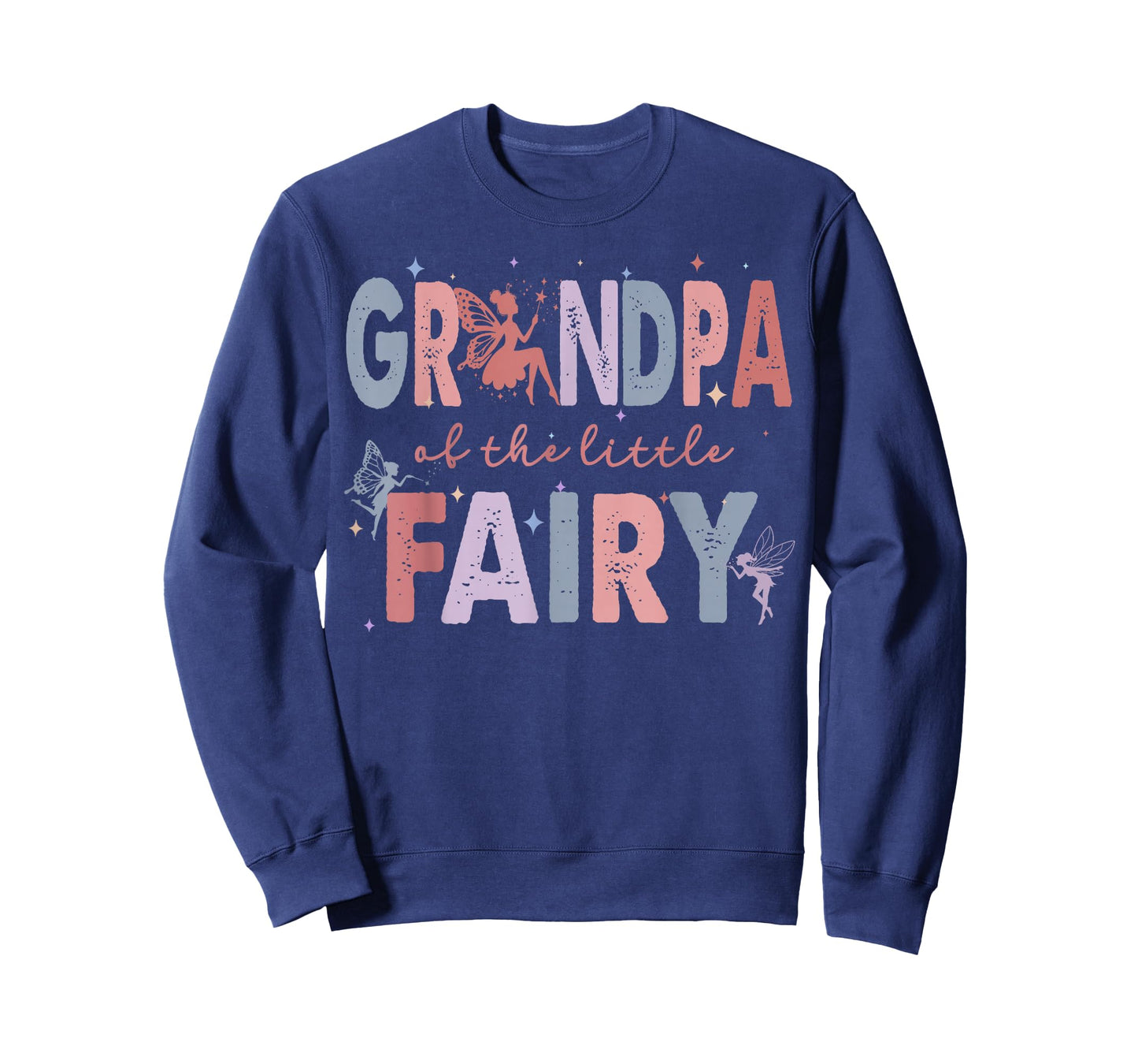 Grandpa of The Little Fairy First Birthday Girl Party T-Shirt