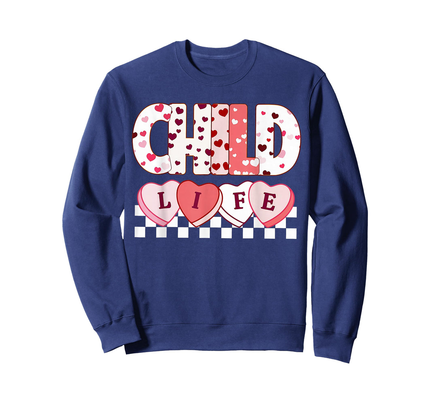 Hearts Candy Child Life Specialist Valentines Play Therapy T-Shirt